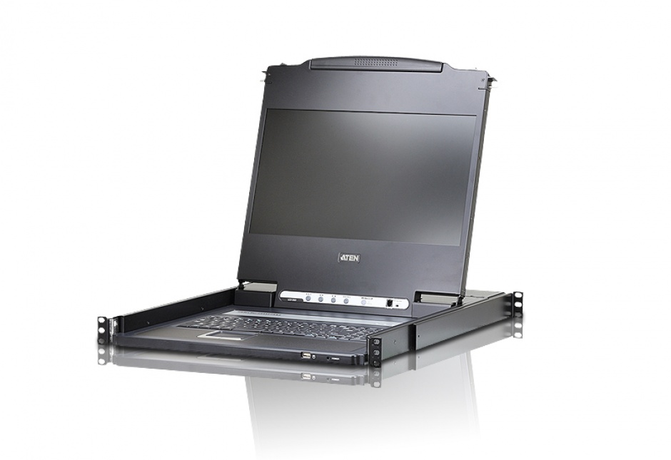 Imagine Consola LCD 17.3" USB DVI WideScreen Full HD, ATEN CL6700MW