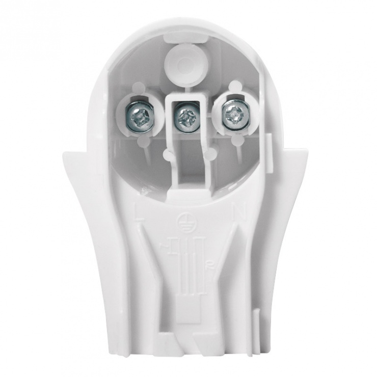 Imagine Priza Schuko 16A conector flat cu maner pliabil ergonomic Alb, Logilink LPS228-6