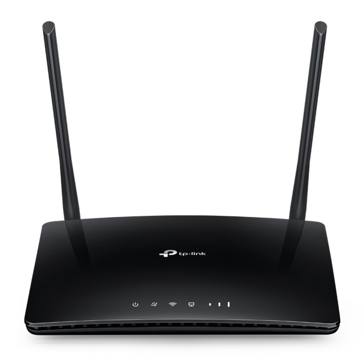 Imagine Router 4 porturi wireless AC750, Dual Band 4G LTE, TP-Link Archer MR200