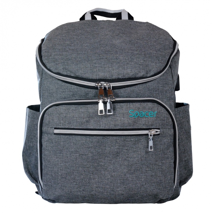 Imagine Rucsac Mummy Bag Silver, Spacer SPB-Pumpkin