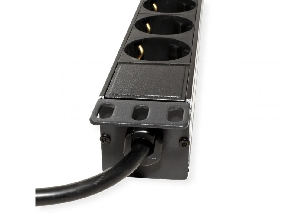Imagine Prelungitor PDU 19" cu 8 x Schuko 3m, Value 19.99.1636