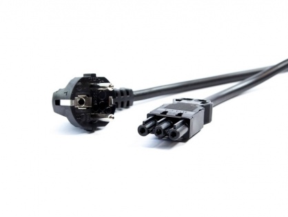 Cablu de alimentare Schuko la GST18-3 2m negru, Bachmann 375.075