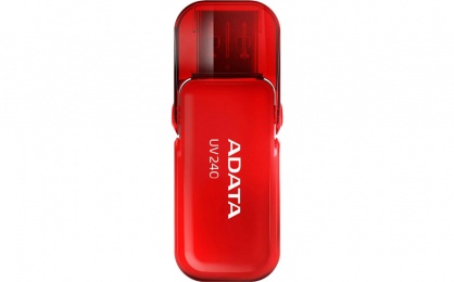Stick USB 2.0 cu capac pliabil 32GB UV240 Rosu, ADATA 