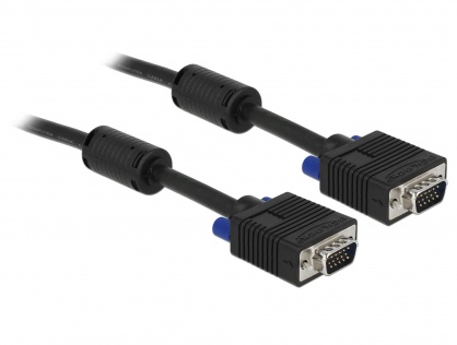 Cablu SVGA 15T-15T ecranat 20m, Delock 82562