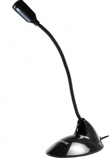 Microfon jack 3.5mm negru, Spacer SP-MIC100