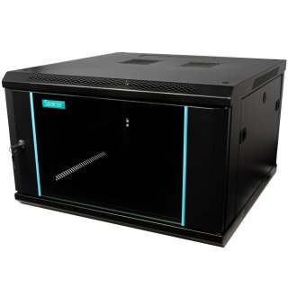 Cabinet 19" 6U 600x600mm Flatpack montare perete, Spacer SPCW-6U-600-BK-03